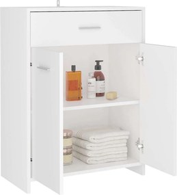 vidaXL Ντουλάπι Μπάνιου Λευκό 60 x 33 x 80 εκ. από Επεξ. Ξύλο