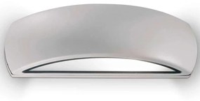 Φωτιστικό Τοίχου - Απλίκα Giove 322605 33x10x8cm 1xE27 60W Grey Ideal Lux