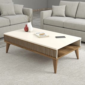 Coffee Table Milan - Walnut, Cream Walnut
Cream