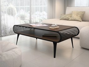 Τραπεζάκι Σαλονιού Aristo-Βέγγε - Μαύρο