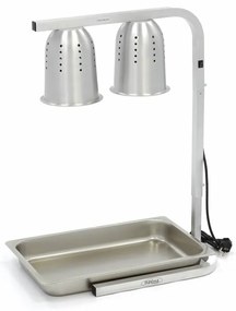 Heating Lamp - 2 Lamps - incl 2 Lamps and 1 x 1/1 GN Container