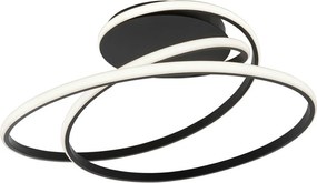 Φωτιστικό Πλαφονιέρα LED Viokef Mily Black 4301501