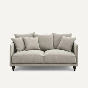 Καναπές compact από βελούδινη chenille, Lazare