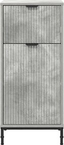 vidaXL Ντουλάπι Μπάνιου Σκυρόδεμα Γκρι 39,5 x 36 x 88 εκ