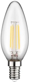 GOOBAY LED λάμπα candle 65390, E14, Filament, 4W, 2700K, 470lm