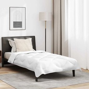 vidaXL Set Παπλώματος Χειμώνα με μαξιλάρι 2 pcs Λευκό 140 x 220 cm Μικροΐνες