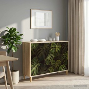 vidaXL Πλαϊνό γραφείο ELBURG Sonoma 102 x 33 x 75 εκ.