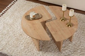 Coffee Table Moira - Oak Oak