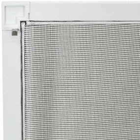 vidaXL Σήτα Εντόμων για Παράθυρα Λευκή 80 x 100 εκ.