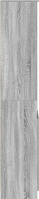 vidaXL Ντουλάπι Γκρι Sonoma 70x35x180 εκ. από Επεξεργασμένο Ξύλο