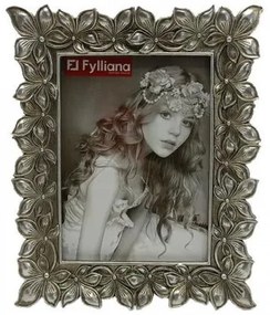 ΚΟΡΝΙΖΑ Fylliana Flower 10x15 ΑΣΗΜΙ ΧΡΩΜΑ 18x2x21,5εκ 279-222-153