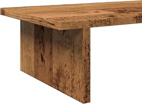 vidaXL Βάση Οθόνης Όψη Παλαιού Ξύλου 100x27x15 εκ. από Επεξ. Ξύλο