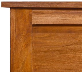 Έπιπλο Τηλεόρασης 100 x 30 x 40 εκ. από Μασίφ Ξύλο Teak - Καφέ