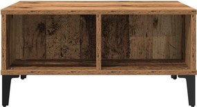 vidaXL Τραπεζάκι σαλονιού Παλιό Ξύλο 60 x 60 x 30 cm