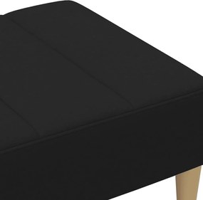 vidaXL Υποπόδιο Μαύρο 77x55x31 εκ. Υφασμάτινο