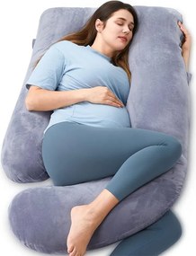 Momcozy Μαξιλάρι Εγκυμοσύνης &amp; Θηλασμού Γκρι