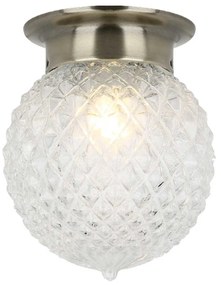 Φωτιστικό Τοίχου Wall & Ceiling Luminaires SU0606CB Clear Metal, Glass