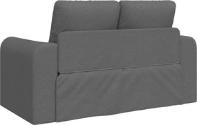 vidaXL Κρεβάτι καναπές 60cm Σκούρο Γκρι ύφασμα