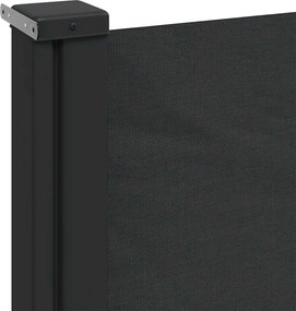 vidaXL Σκίαστρο Πλαϊνό Συρόμενο Μαύρο 117 x 300 εκ.
