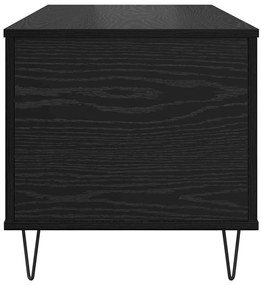 vidaXL Τραπεζάκι σαλονιού Μαύρη δρυς 90 x 44.5 x 45 εκ.