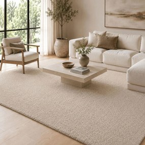 Χαλί (165x230) Polcarpet Puffy Shaggy 1001 Beige