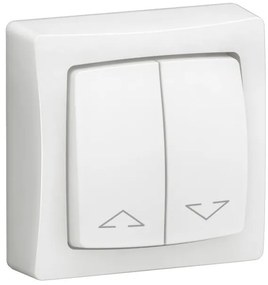 Διακόπτης Ρολών Διπλός Λευκό Oteo 086013L Legrand-086013L-Λευκό 086013L
