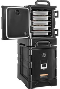 VEVOR Insulated Food Pan Carrier Stackable Catering Dishbox 81QTx 2 Chafing Dish