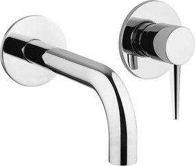 Orabella Element 10107 Chrome - Εντοιχιζόμενη μπαταρία νιπτήρα