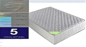 Στρώμα 110 x 200 Xωρίς Ελατήρια &amp; Memory Foam ELEGANCE