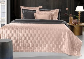 ΚΟΥΒΕΡΛΙ  BRICK OLD PINK 240X250   ΣΕΤ 3ΤΜΧ - Guy Laroche