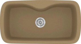 Kitchen Sink Sanitec Classic 321 Inset 83x51 cm Granite Coffee