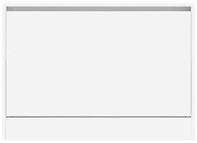 Παπουτσοθήκη Λευκή 80x21x57 εκ. από Επεξεργασμένο Ξύλο - Λευκό