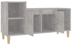 vidaXL Έπιπλο Τηλεόρασης Γκρι Σκυρ. 100x35x55 εκ. Επεξ. Ξύλο