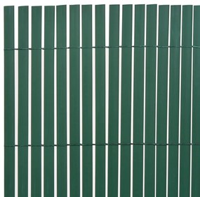 vidaXL Περίφραξη Κήπου Διπλής Όψης Πράσινη 110 x 300 εκ.