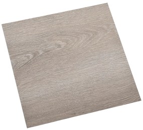 vidaXL Δάπεδο Αυτοκόλλητο Taupe 20 τεμ. 1,86 μ² από PVC