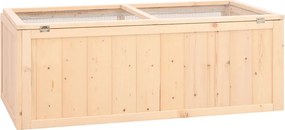 vidaXL Κλουβί Χάμστερ 104 x 52 x 38 εκ. από Μασίφ Ξύλο Ελάτης