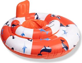 Βρεφικό Σωσίβιο (0-12 Μηνών) Swim Essentials Red-White Whale