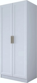 Ντουλάπα Λευκό BREVECA 90x57.5x210