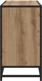 vidaXL Ντουλάπι Μπάνιου Artisan Oak 80 x 33 x 60 εκ Επεξεργασμένο Ξύλο