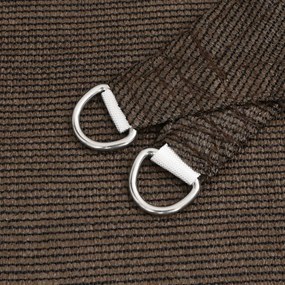 vidaXL Πανί Σκίασης Καφέ 2,5 x 5 μ. από HDPE 160 γρ./μ²