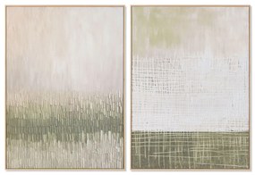 Καμβάς Home ESPRIT Σύγχρονη 103 x 4 x 143 cm (x2)