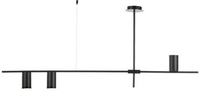 Φωτιστικό Οροφής Aca OD843C130B ARISTO Μαύρο Ματ (Black Mat)