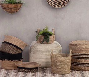 Καλάθι 30Χ20Χ13 Pontense - Natural/Black 5205495456386