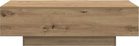 vidaXL Τραπεζάκι Σαλονιού Artisan Δρυς 100 x 49,5 x 31 εκ. Επεξ. Ξύλο