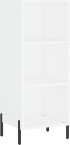 vidaXL Ντουλάπι Λευκό 34,5 x 34 x 180 εκ. από Επεξεργασμένο Ξύλο