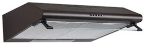 Pyramis Essential Aπλός Καφέ Απορροφητήρας με 2 Μοτέρ και 2 Εξαγωγές Αέρα 60 cm