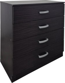 Σετ Κρεβατοκάμαρας Athos Wenge με Κρεβάτι 90x190εκ Σετ 3τεμ