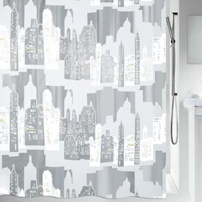 Κουρτίνα Μπάνιου Πλαστική Skyline Διαφανής 180x200 - Spirella