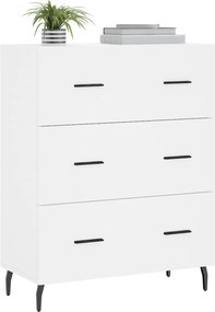 vidaXL Ντουλάπι Λευκό 69,5 x 34 x 90 εκ. από Επεξεργασμένο Ξύλο