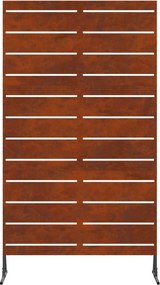 vidaXL Οθόνη Ιδιωτικότητας 100 x 50 x 180 εκ. Σκ rusty